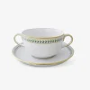 Bouillontasse, Blättchenkante