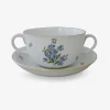 Bouillontasse mit Untertasse 0,25l, Vergissmeinnicht