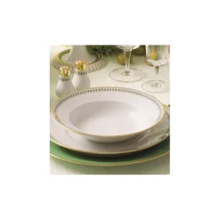Dessertteller 20 cm, Blättchenkante