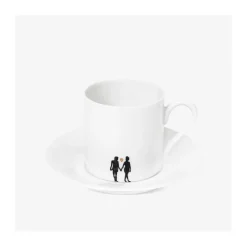 Espressotasse 0,05l, "Paar mit Herz"