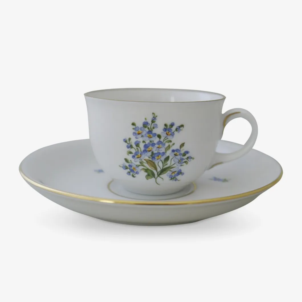 Espressotasse Schubert 0,08l, Vergissmeinnicht