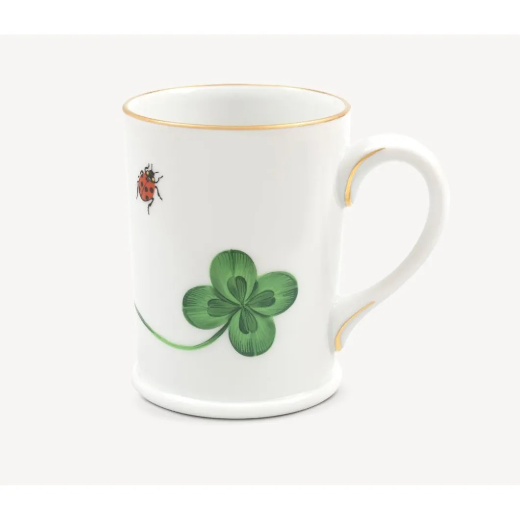 Frühstücksbecher 0,25l mit Klee und Marienkäfer