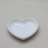 Große Herzschale 10x10cm, Weiß