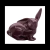 Hase sitzend 7cm, Violett