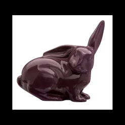 Hase sitzend 7cm, Violett