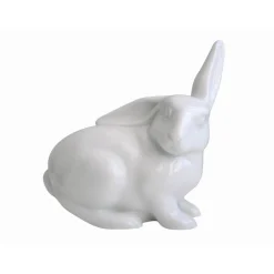 Hase sitzend 7cm, Weiß