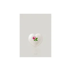 Herzdose 7x7cm, Wiener Rose