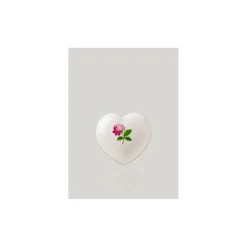 Herzdose 10x10cm, Wiener Rose