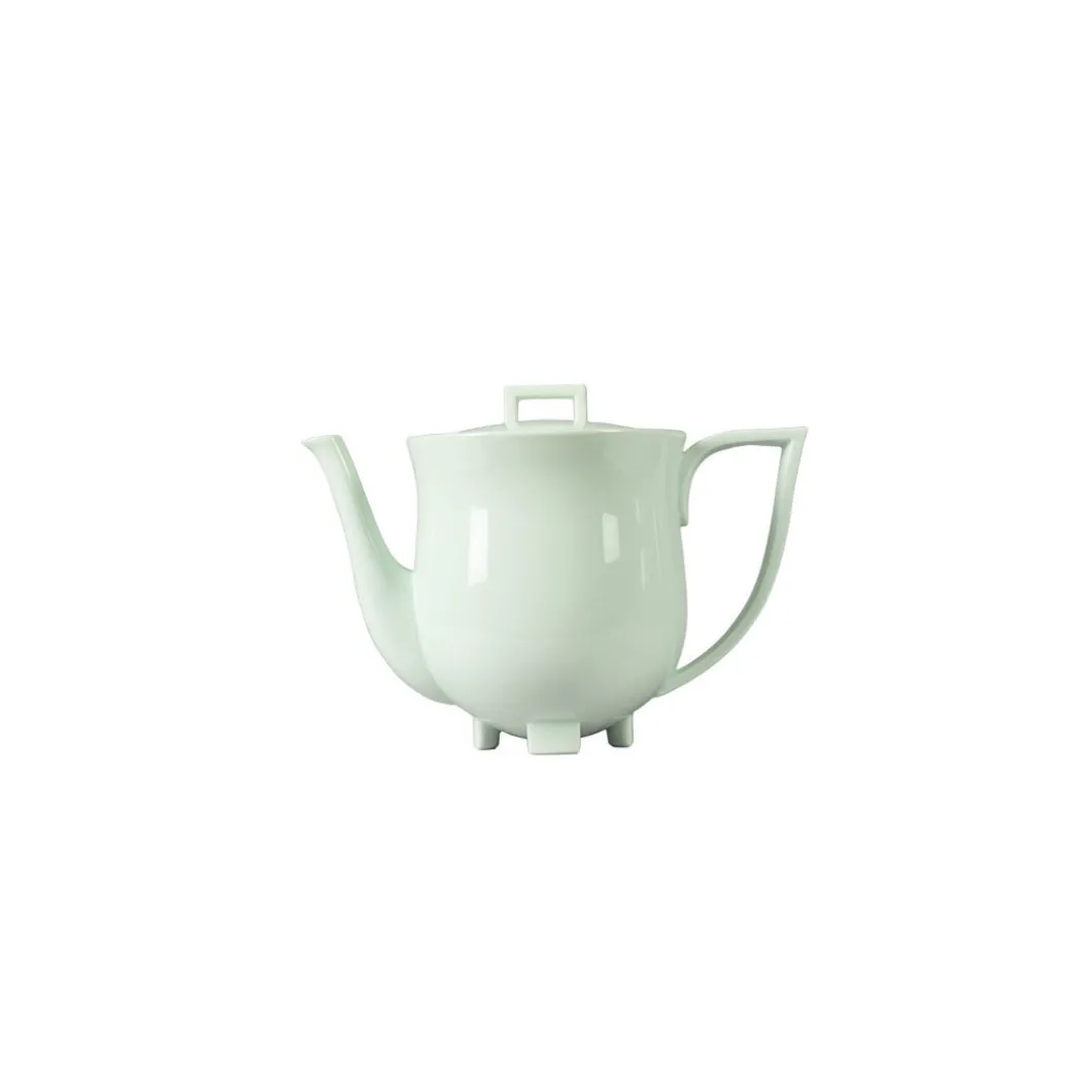 Kaffeekanne auf Füßchen Hoffmann 1,25l, Weiß