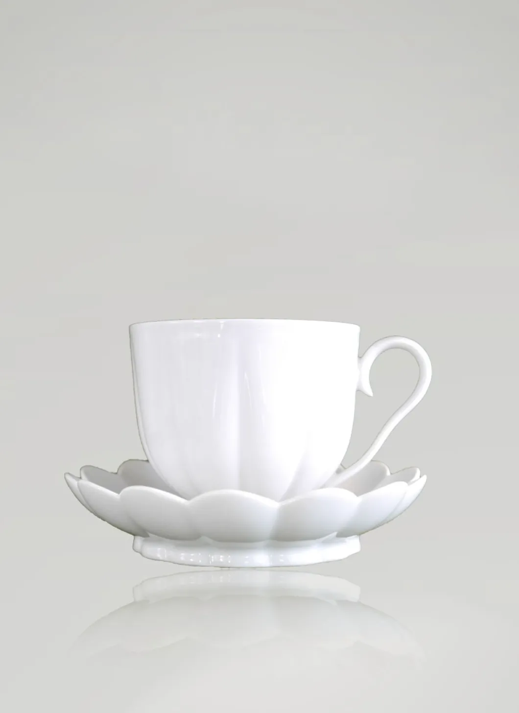 Kaffeetasse Melone 0,2l, Weiß