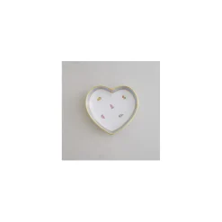 Kleine Herzschale 7x7cm, Biedermeier