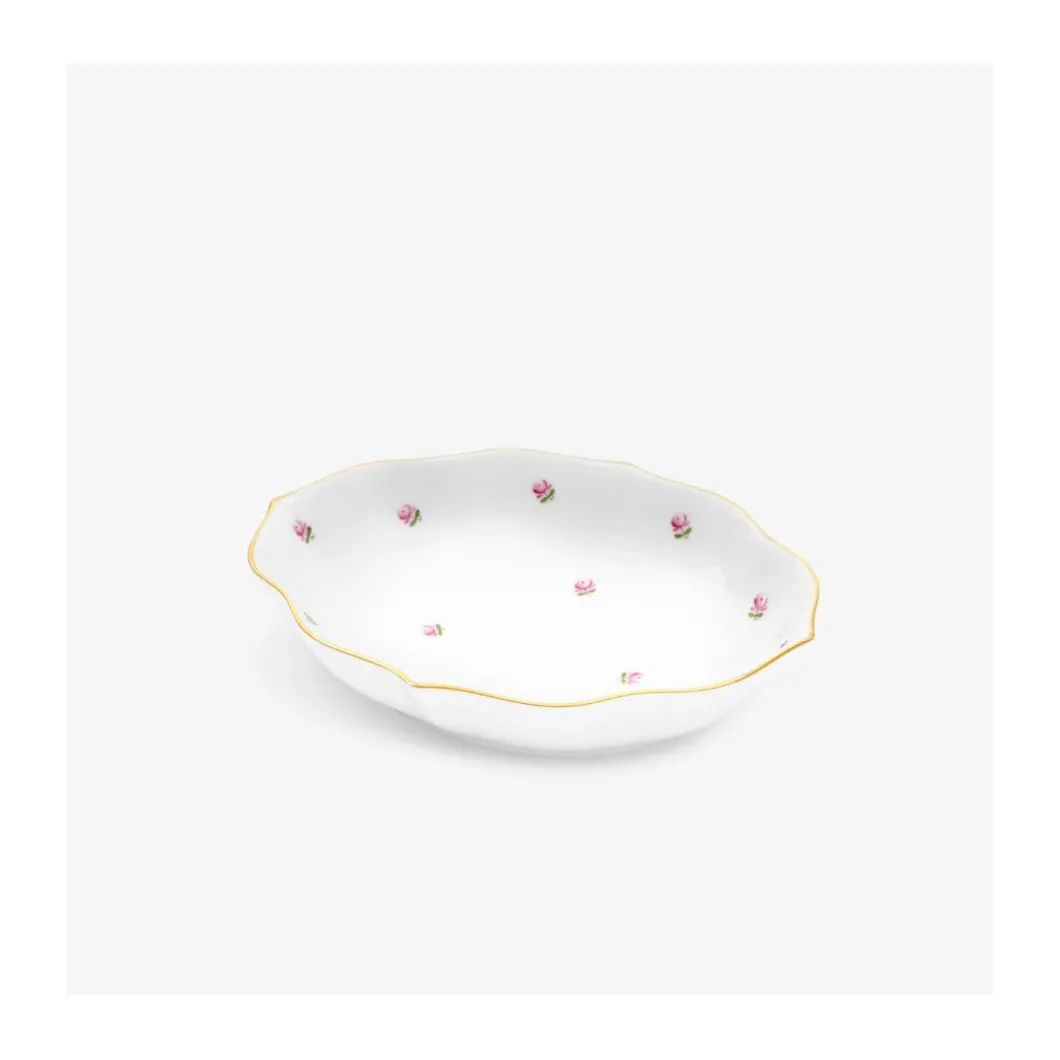 Ovale Schale 12x9,5cm, Alt Wiener Streuröschen