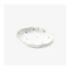 Ovale Schale 17,5x13,5cm, Kornblumenstreuer