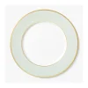 Platzteller 32cm, Seladongrün mit Goldrand