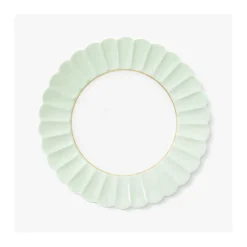 Speiseteller 28cm Melone Nilus Green, Collection Augarten x Giambattista Valli