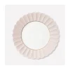 Speiseteller Melone 28,5cm, Cremerosa mit Vergoldung