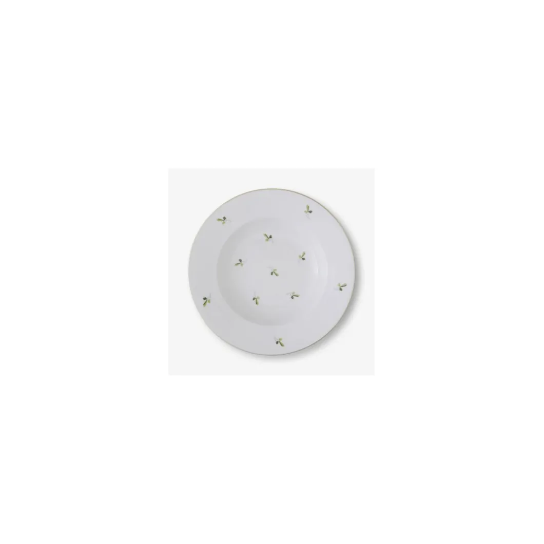 Suppenteller 21 cm, Weinlaubstreuer