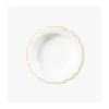 Suppenteller 21cm, Belvedere mit Goldrand