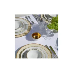 Suppenteller 21cm, Belvedere mit Goldrand