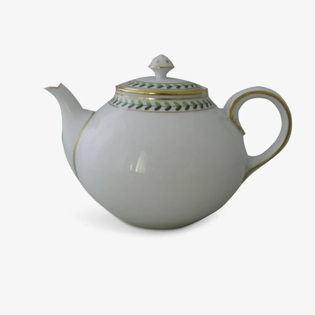 Teekanne 1,2l, Blättchenkante