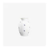Vase in Ei-Form 9,5cm, Kornblumenstreuer