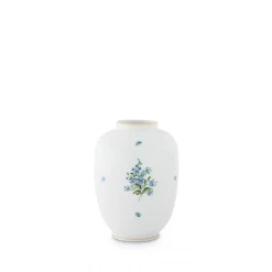 Vase in Lampionform 10cm, Vergissmeinnicht