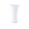 Vase in Trompetenform 19cm, weiß