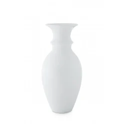 Vase Powolny 35cm, Weiß