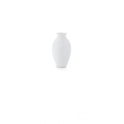 Vase stromlinienförmig 15cm, Weiß