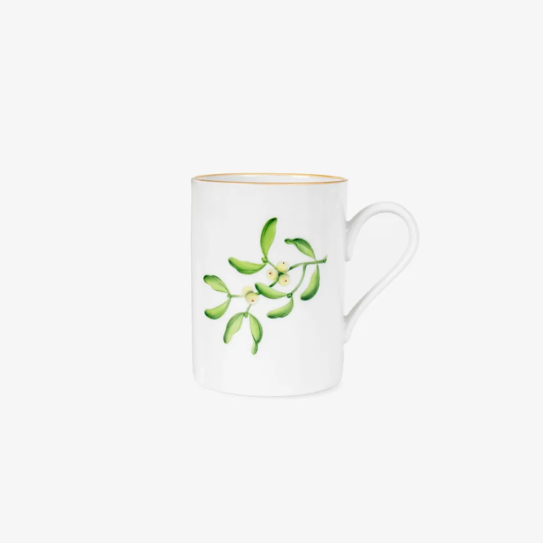 XL Frühstücksbecher Mistelzweig
