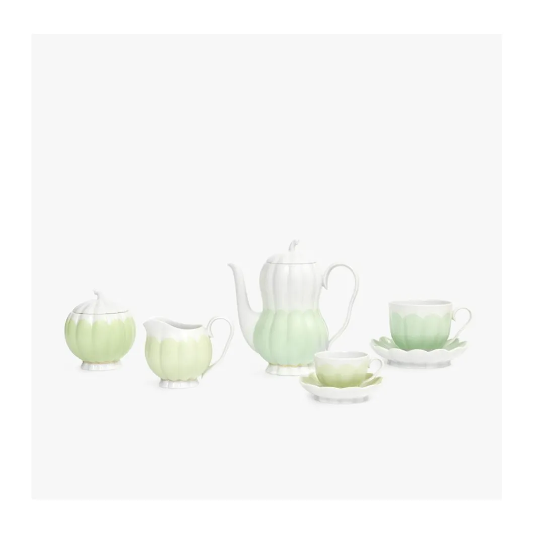 Zuckerdose 0,25l Melone Holi Green, Collection Augarten x Giambattista Valli